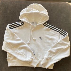 Adidas crop hoodie